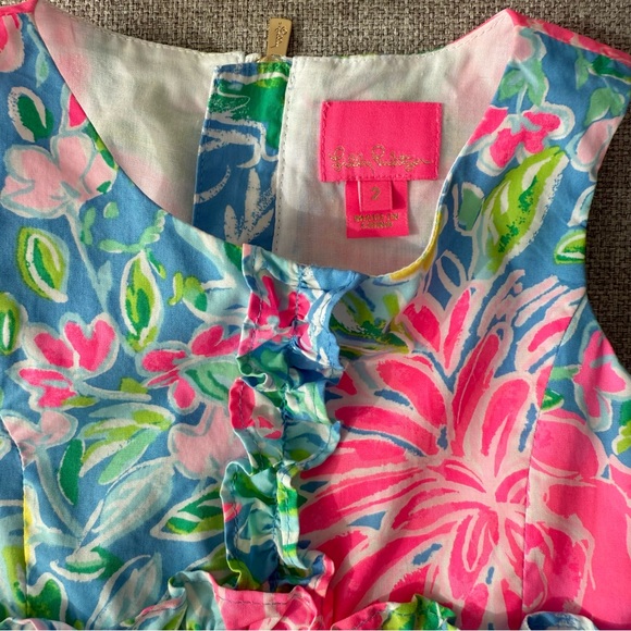 Lilly Pulitzer Little Girl Annalee Dress - Picture 7 of 7